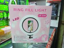 LC-330 12" LED Selfie Ring Fill Light With Stand