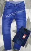 Men blue slim fit jeans