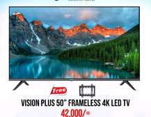 Vision plus 50Frameless 4k LED Tv