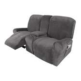 Velvet recliner sofa covers