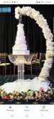 Chandeliers and cake swing for hire
