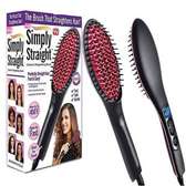 Simply Straight Temperature Control Hair Straightening Brush