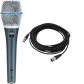 Shure beta 87 wired microphone