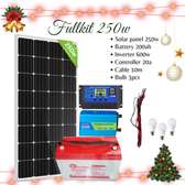 250w solar fullkit with invetre 600w