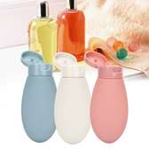 3pcs Nordic Style  portable Bottles for Shampoo,