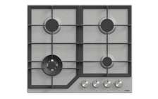 Mika Built-In Gas Hob, 60cm, 4 Gas with WOK