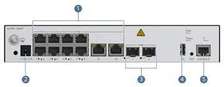 Huawei 10*GE ports, 2*10GE SFP+ ports, built-in 128 license