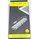 Type C to HDMI 6 IN 1 Docking Station
