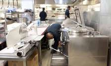 Commercial Kitchen Cleaning.