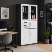 2 Door Steel Office Storage Cabinet