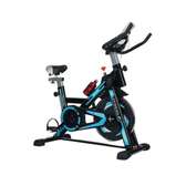 ProFit Indoor Stationary Bike Black Blue Adjustable
