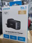 Anker USB C Wall Charger 65W 3-Port Fast Compact charger