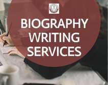 BIOGRAPHY WRITING SERVICES