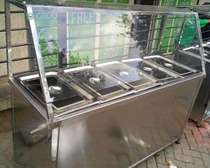 Stainless food warmer