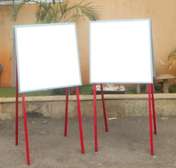 Free Standing double sided easel whiteboards