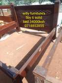 5by 6 solid wood bed