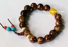 Multi color Wooden Shamballa Bracelet