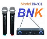 BNK BK901 Wireless VHF dual channel microphones
