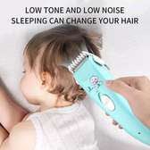 Electric rechargeable low noise baby shaver