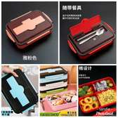 *Lunch boxes with chopsticks and spoon