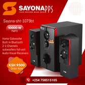 Sayona SHT 1079BT - 2.1 CH Subwoofer, 10,000W- Black