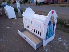 MDF morden baby cot 4 by 2 fitts