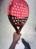 Adult Padel Racket red black 360 grams