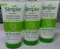 Simple moisturizing wash