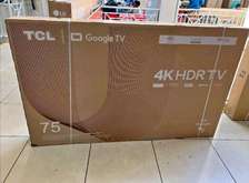 75 TCL Smart Google Television +Free wall mount
