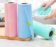 Reusable wash paper towel roll mat