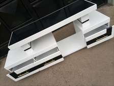 White tv stand