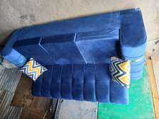 3,2 blue five seater sofa set for sale