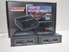 Full HD HDMI Splitter 1X2 2 Port Hub Repeater Amplifier v1.4
