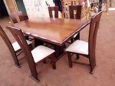 6 Seater Mahogany Wood Dining Table Sets