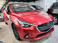 Mazda demio red color new shape