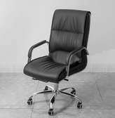 Premium High Back Leather Office Seat