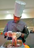Chef Baraka, for all your private chef services.