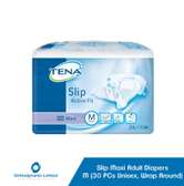 Tena Slip Plus Medium Diapers (30 PCs, Unisex wrap around)