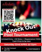Knock Out Pool Tournament