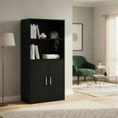 2-Door Storage Credenza Cabinet