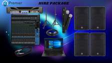 hire our pa system package