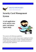 Security Card Management System