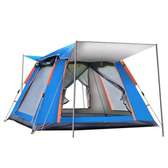 Automatic waterproof Camping Tent 4 to 8 people - Green/Blue