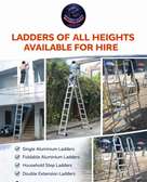 ALUMINIUM LADDERS FOR HIRE