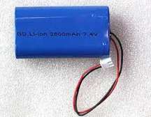 Rechargeable Li-ion Battery 18650 7.4V 2600mAh