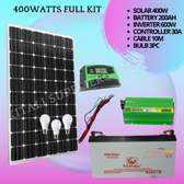 400W Solar Fullkit