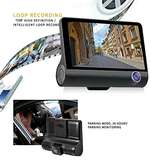 4.0 in 3 Way Car DVR Camera Driving Recorder Dash Cam