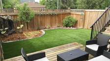 outdoor space grass carpets