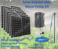 solar submersible water pump kit 3hp