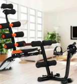 Versatile Home Ab Trainer with Adjustable Resistance
